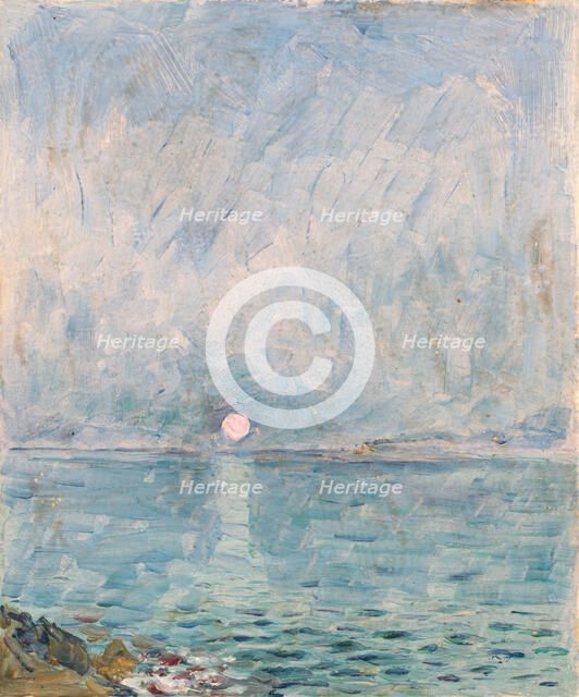 Sea, early 20th century. Creator: Dezider Czölder.