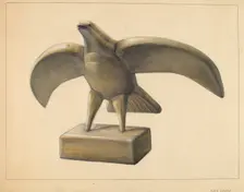 Sea Gull Figure, c. 1937. Creator: Mina Lowry