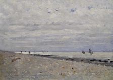 Sea Landscape off Honfleur, 1881. Creator: Sven Richard Bergh
