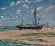 Sea Piece 1922. Artist: Mary McCrossan