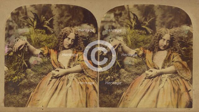 Sea Reverie, about 1868. Creator: London Stereoscopic & Photographic Co.