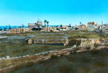 Sea road to the east, old Famagusta, Cyprus