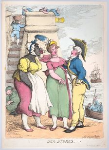 Sea Stores, March 25, 1812., March 25, 1812. Creator: Thomas Rowlandson