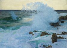 Sea surf, 1918. Creator: Spaun, Paul, Ritter von (1876-1932)