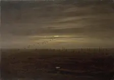 Sea Shore (Fishing-Nets), 1835. Creator: Caspar David Friedrich