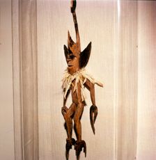 Sea spirit with head in form of Shark, San Cristobel, Solomon Islands