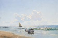 Sea Tide, 1898. Creator: Serhii Vasylkivsky