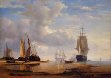Sea View, 1837. Creator: Adolph Friedrich Vollmer