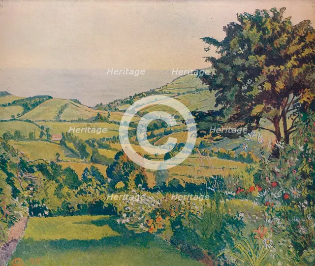 'Sea View, Fishponds', 1915, (c1932). Artist: Lucien Pissarro.