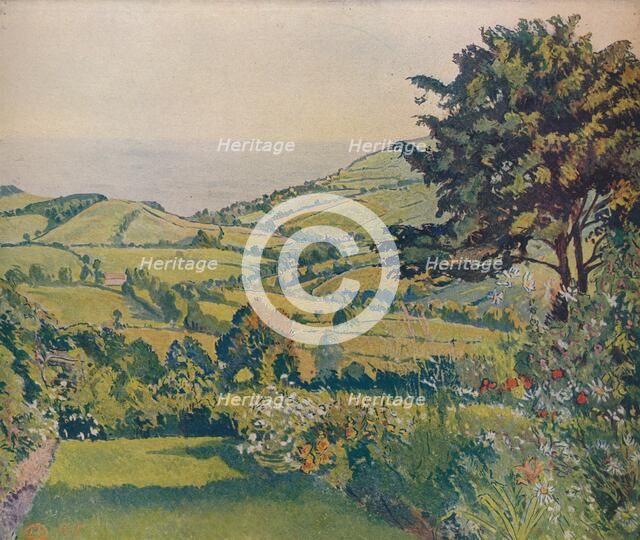 'Sea View, Fishponds', 1915, (c1932). Artist: Lucien Pissarro.