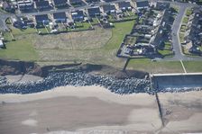 Sea wall and coastal defences, Withernsea, East Riding of Yorkshire, 2014. Creator: Historic England Staff Photographer