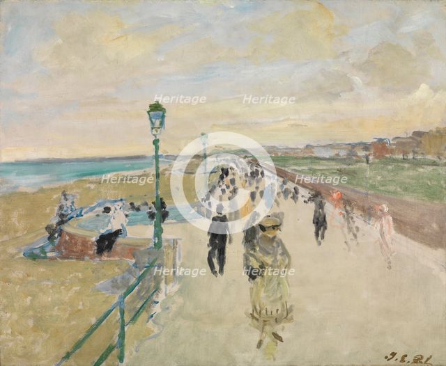 Sea Wall, c1880-1940. Creator: Jacques Emile Blanche.