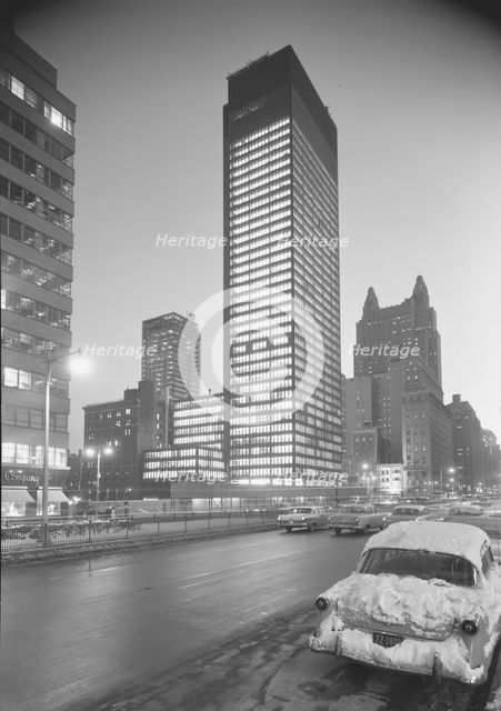 Seagram Building, 1958. Creator: Gottscho-Schleisner, Inc.