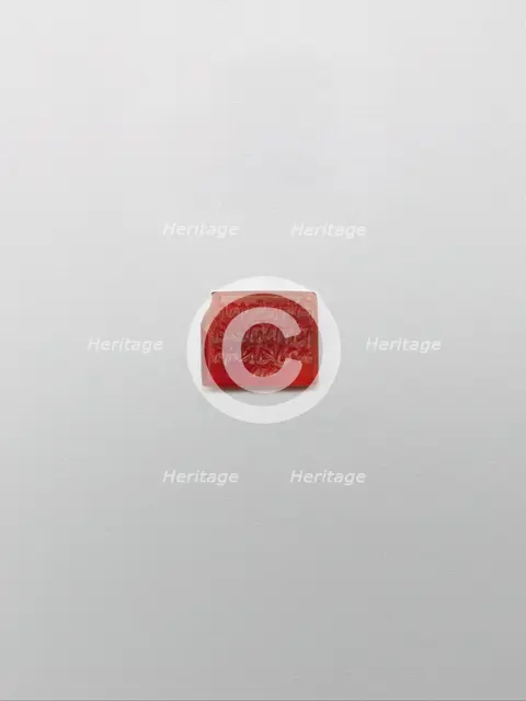 Seal with Hebrew Inscription, Iran, 10th-11th century. Creator: Unknown.