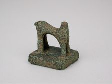 Seal with Quadruped, Geometric Period (800-600 BCE). Creator: Unknown