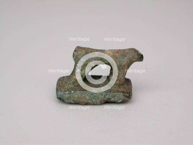 Seal with Quadruped, Geometric Period (800-600 BCE). Creator: Unknown.