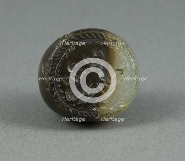 Seal with Two Gazelles, Egypt, Persian Period, Dynasty 31 (343-332 BCE). Creator: Unknown.