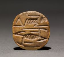 Seal Amulet, 2300-2124 BC. Creator: Unknown