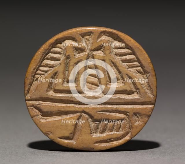 Seal Amulet, 2311-2124 BC. Creator: Unknown.