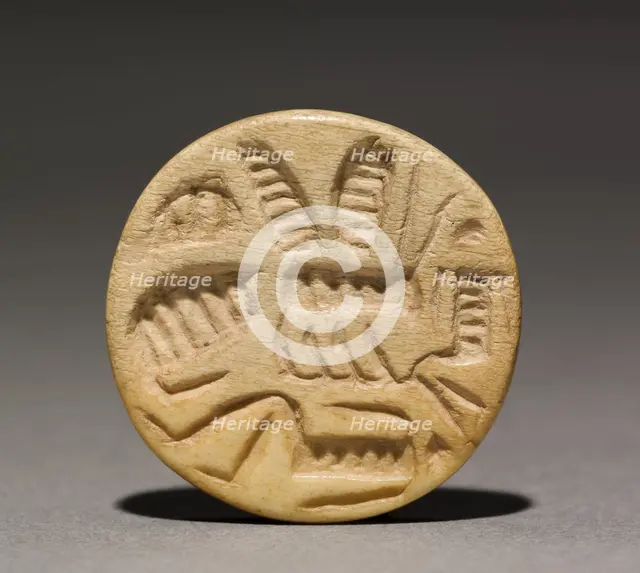 Seal Amulet, 2311-2140 BC. Creator: Unknown.