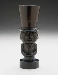 Seal Carved as Circus Impresario, 19th century. Creator: Unknown