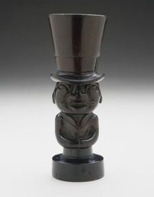 Seal Carved as Circus Impresario, 19th century. Creator: Unknown