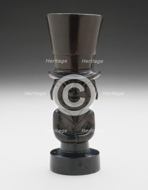 Seal Carved as Circus Impresario, 19th century. Creator: Unknown.