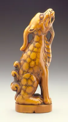 Seal Carved as Kirin, 18th century. Creator: Unknown