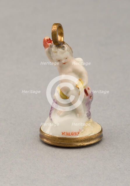 Seal, Chelsea, 1750/70. Creator: Chelsea Porcelain Manufactory.