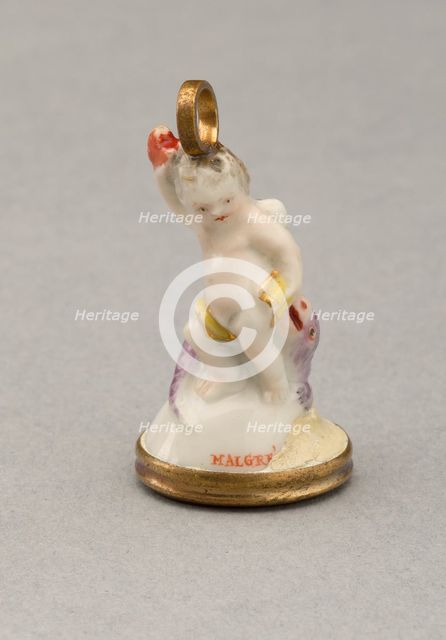 Seal, Chelsea, 1750/70. Creator: Chelsea Porcelain Manufactory.