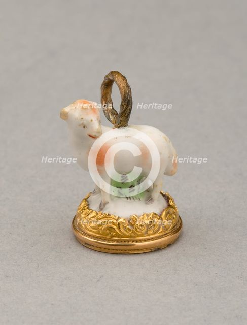 Seal, Chelsea, 1750/70. Creator: Chelsea Porcelain Manufactory.