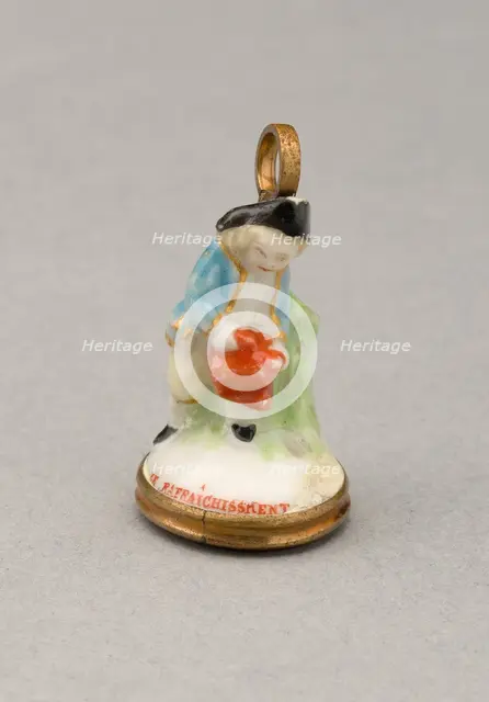 Seal, Chelsea, 1750/70. Creator: Chelsea Porcelain Manufactory.