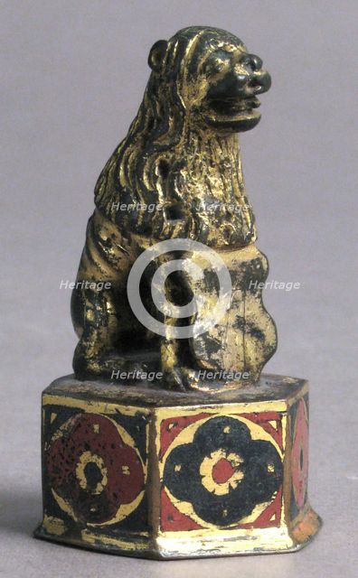 Seal, French or Italian, 14th century. Creator: Unknown.