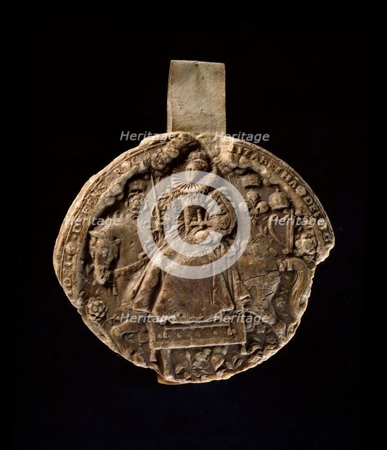 Seal impression, 1586-1603. Artist: Unknown.