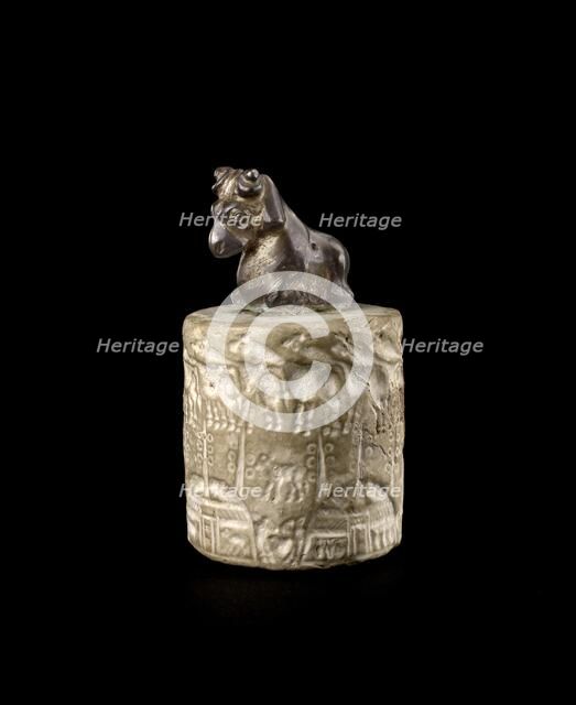 Seal, Late Uruk period, c4000-3100 BC Artist: Unknown.