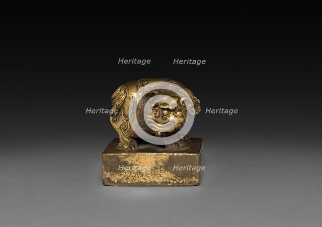 Seal, Lion-Dog, 960- 1279. Creator: Unknown.