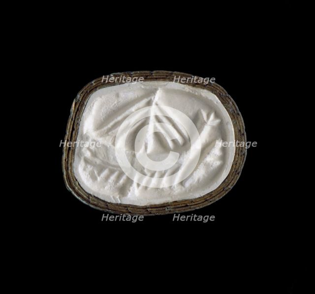 Seal, Middle Minoan I Period, (c2100 BC-c1900 BC). Artist: Unknown.