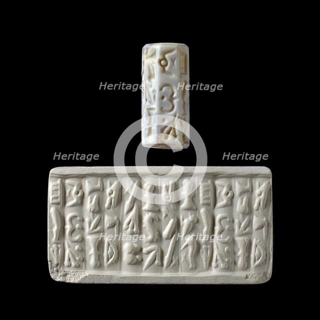 Seal, MM II, c1900-1850BC. Artist: Unknown.