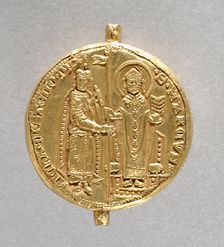 Seal of Doge Michele Steno (obverse), 1400-1409. Creator: Unknown