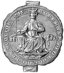 Seal of Robert the Bruce, King of Scotland, 14th century (1892)