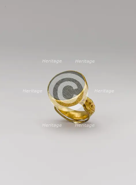 Seal Ring with Inscription, Iran or Central Asia, late 15th-early 16th century. Creator: Unknown.