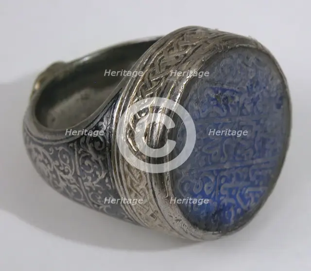 Seal Ring with the name of Hajji Muhammad ibn Mahmud, probably 16th century. Creator: Unknown.