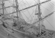 Seamen's Bank for Savings ship models, 11 E. 45th St., New York City, 1943. Creator: Gottscho-Schleisner, Inc