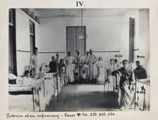 Seamen's Hospital for infectious diseases in Jurujuba, Rio de Janeiro; the interior ..., 1904/1911. Creator: Unknown