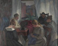 Seamstress, 1920. Creator: Alvar Cawén