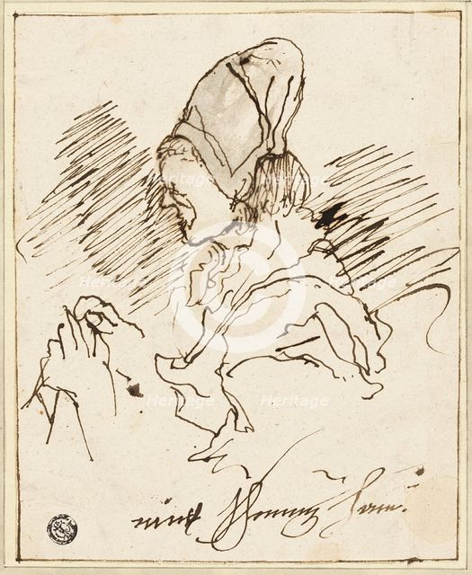 Seamstress, n.d. Creator: Claude Hoin.