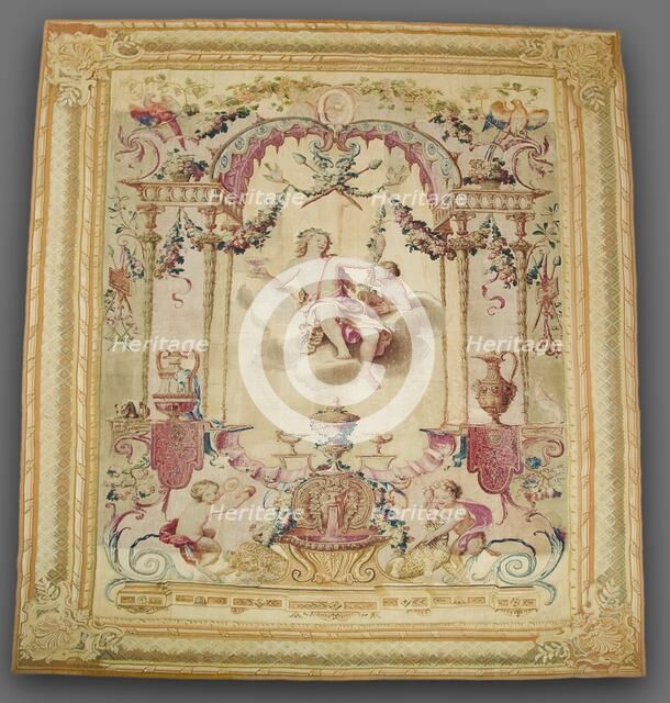Seasons: Autumn, Bacchus, 1700s. Creator: Gobelins (French).