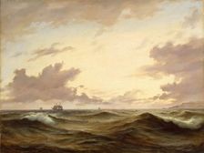 Seascape, 1843. Creator: Anton Melbye