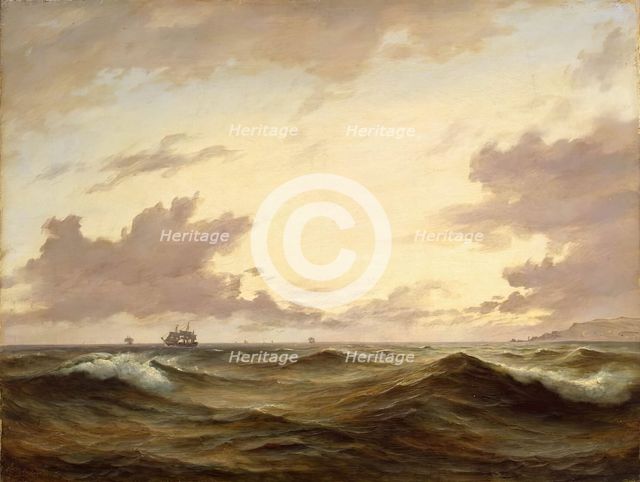 Seascape, 1843. Creator: Anton Melbye.