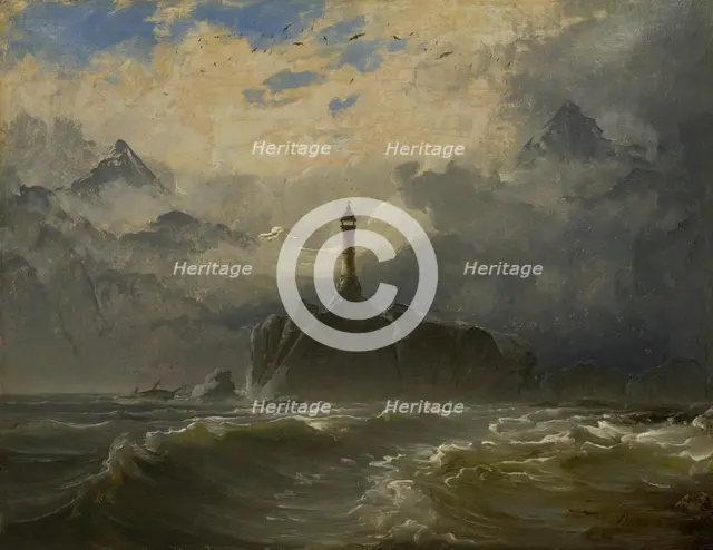 Seascape, 1849. Creator: Peder Balke.